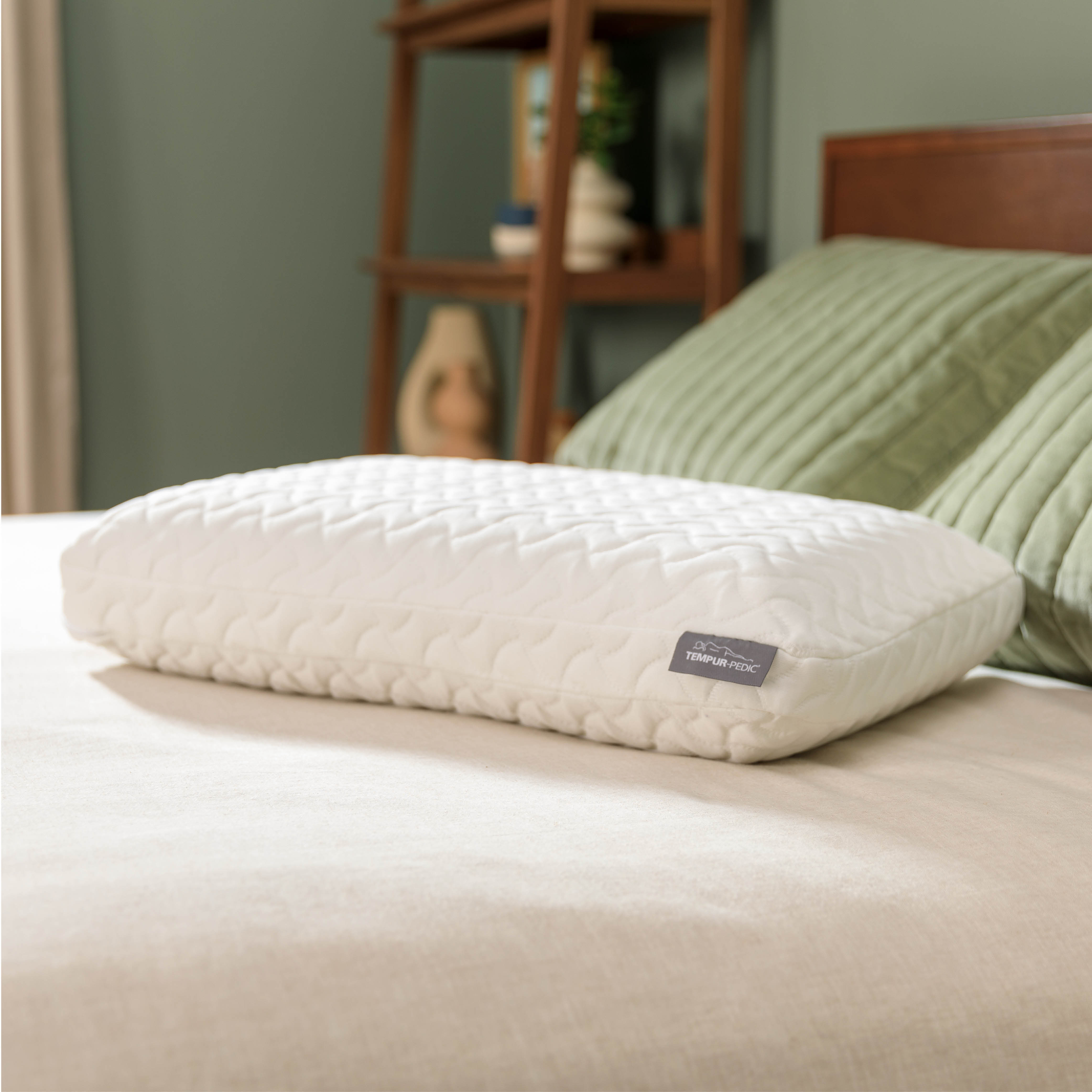 Shops plush memory foam pillow